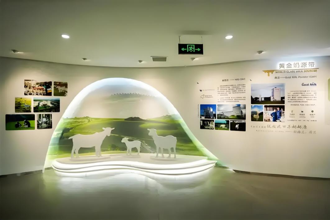 食品行業(yè)展廳效果圖-多加多集團企業(yè)展廳設計